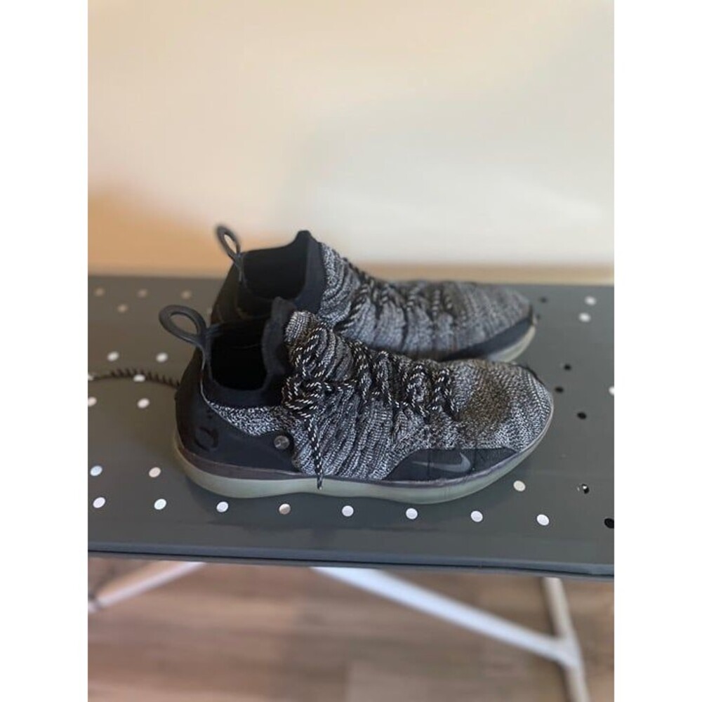Nike Kevin Durant KD 11 Black & Grey "Oreo" Basketball Shoes